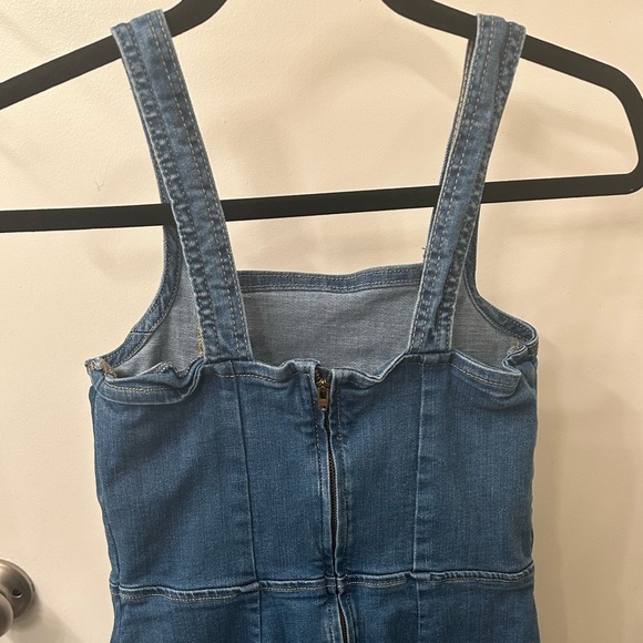 Denim Sleeveless Dress Size 11-12 - Picture 3 of 4